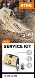 STIHL Servicekit 8, MS 193-194 - Huoltosarjat - 11370074100 - 2