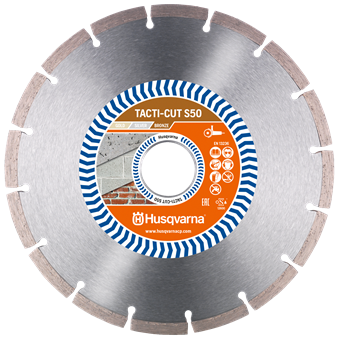 TACTI-CUT S50 timanttilaikka 125mm - Laikkaleikkureiden terät - 5798192-40 - 1