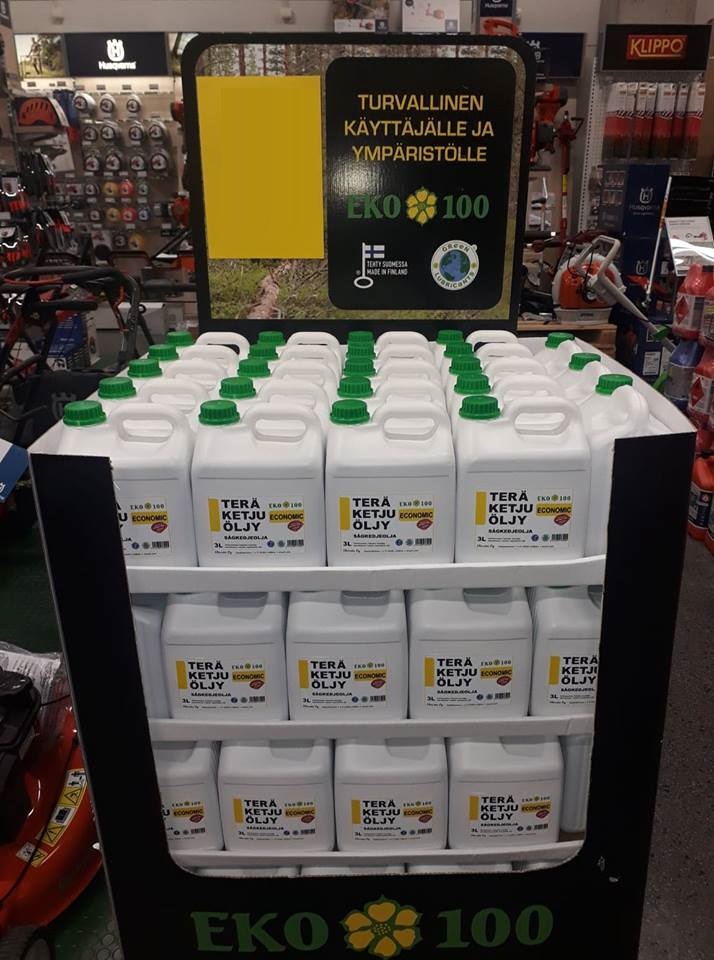 Teräketjuöljy EKO 100 3 L - Teräketjuöljyt - EKO100 - 1