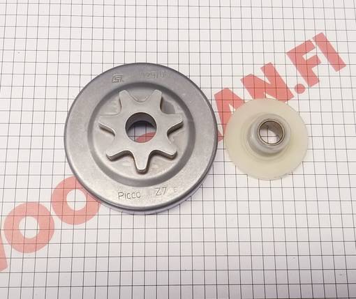 Vetopyöräsarja 3/8"P 7h MS200 - Kytkinrummut, vetopyörät ja laakerit - 11296402050 - 1