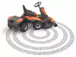 Husqvarna R200iX + C94i leikkuulaite - Husqvarna Rider ajettavat leikkurit - 9706499-01 - 3