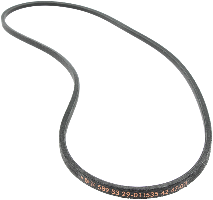 Hihna moottori-välipyörä = 5895329-01 - Ajoleikkurin hihnat - 5354247-01 - 1