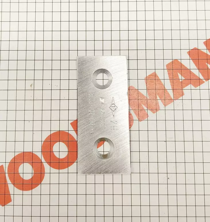 Kääntöterä GE101,103,105,GHE 150 - Oksasilppureiden terät ja levyt - 60087020121 - 1