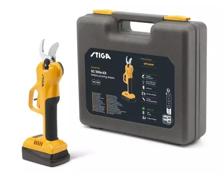 STIGA SC 100E Akkuoksasakset 20V - STIGA akkukäyttöiset pienkoneet - 257022001ST1 - 1