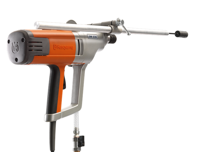 Teleskooppikeskitin DM220 ja DM230 - Husqvarna timanttiporakoneet - 5229350-01 - 1