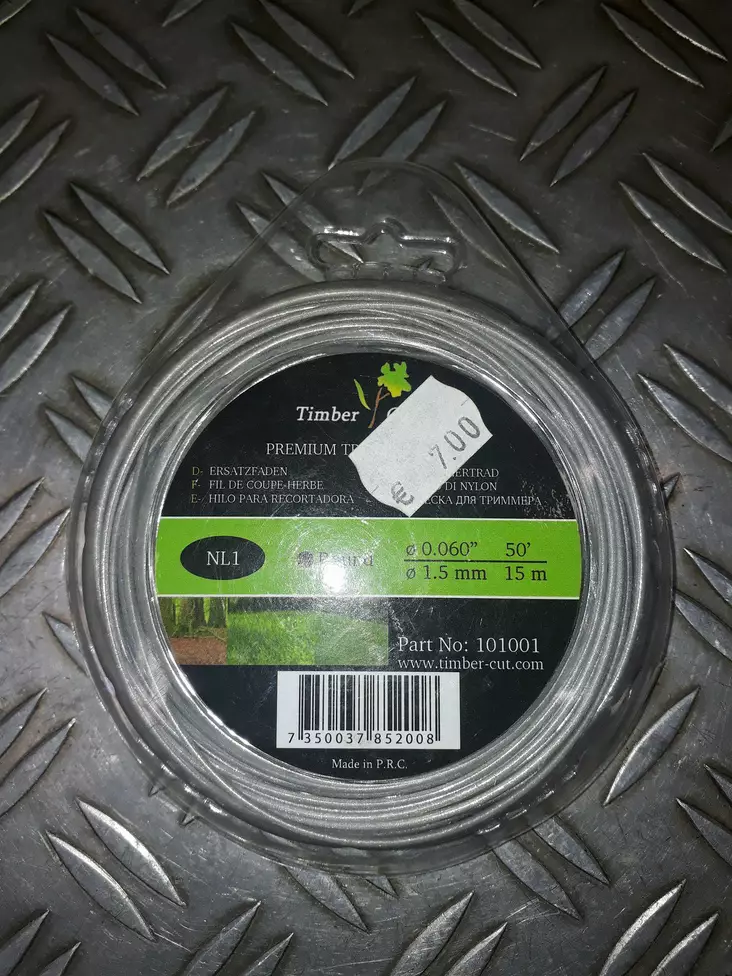 Timber Cut Siima 1,5mm x 15m - Siimat siimapäihin - 101001 - 1