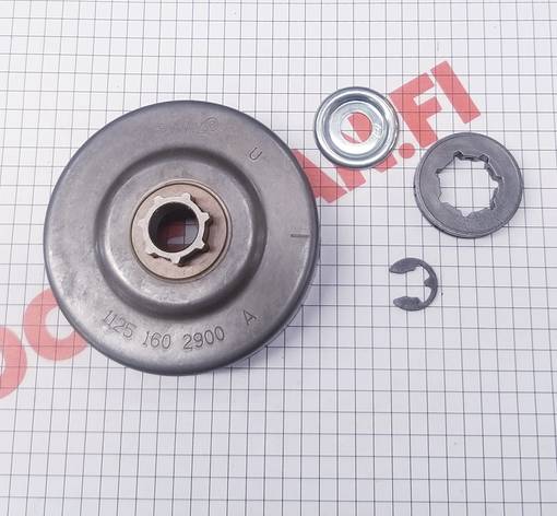 Vetopyöräsarja .325" 7h 029, 034, MS391 - Kytkinrummut, vetopyörät ja laakerit - 11250071001 - 1