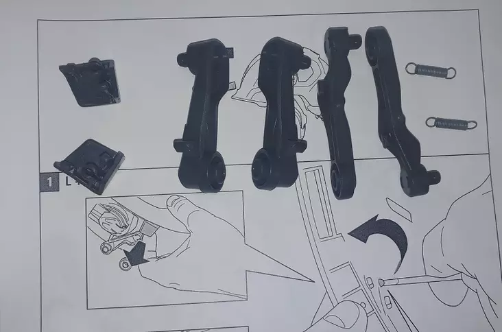 Visiirin nostomekanismi, H300 - Kypärän varaosat - 5872630-01 - 1