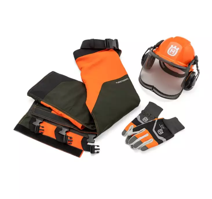 TURVAVARUSTEPAKETTI FUNCTIONAL - Turvahousut moottorisahaukseen - 5464250-01 - 1