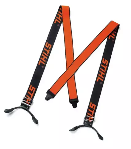 Olkaimeti musta/oranssi 118cm, nappi - Henkselit ja olkaimet - 70018851501 - 1