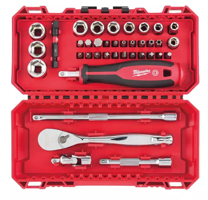 HYLSYT JA RÄIKKÄ 1/4" 38P - Käsityökalut, mitat - 4932498381 - 1