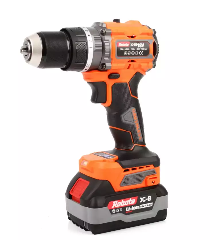 Robota DC-DT18V akkuporakone 13mm, runko - Poraaminen ja kiinnittäminen - R01-10121 - 1