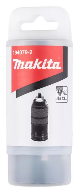 MAKITA PIKAISTUKKA 13MM, PIKAVAIHTO 1,5-13MM - Akkukoneiden lisävarusteet - 194079-2 - 2