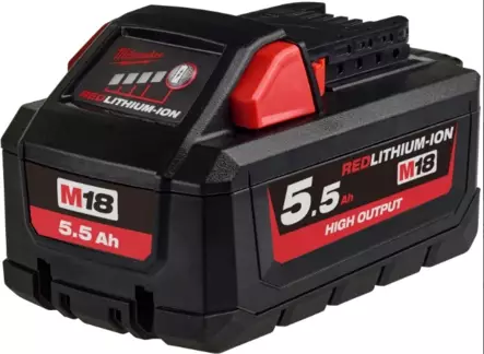 Milwaukee Akku M18 HB 5.5Ah - M18 Akut ja laturit - 4932464712 - 1