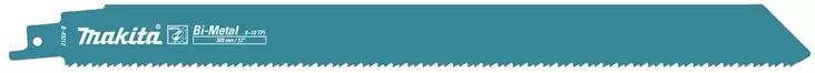 MAKITA PUUKKOSAHANTERÄ 305X1,1MM BIM METALLI 4-12MM, (8+10TPI), 5KPL, (S1126CHF) - Pisto- ja puukkosahan terät - B-43212 - 1