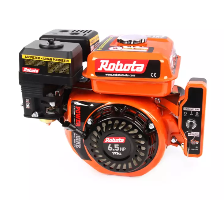 Robota irtomoottori E193 6,5hp 4-tahti - Vaihtomoottorit - R07-10002 - 1