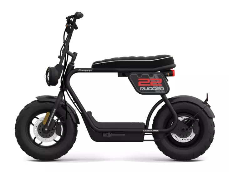 Coopop Rugged Black sähköskootteri - Coopop sähköskootterit - 10R252023 - 1