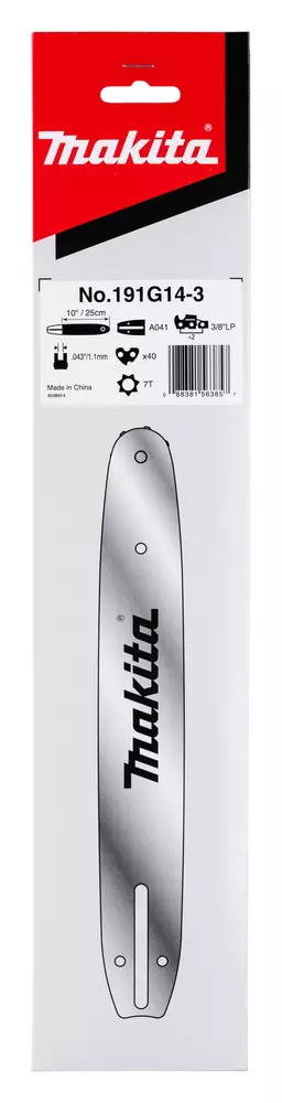 LAIPPA, 10", 25CM, -40, 3/8", 1,1MM - Makita laipat - 191G14-3 - 1