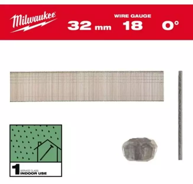 NAULA 18G / 32MM / SC1 5000KPL - Hiomanauhat, naulat, taltat - 4932492553 - 1