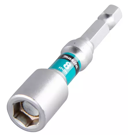 MAKITA KUUSIOHYLSY 8MM MAGNEETTIKIINNITYKSELLÄ IMPACT PREMIER 1/4" KUUSIOKANTAKIINNITYS - Ruuvauskärjet ja hylsyt - E-03464 - 1