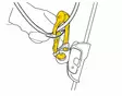 Petzl Rollclip A taljapyöräkarabiini - Karbiinit - P74 - 2