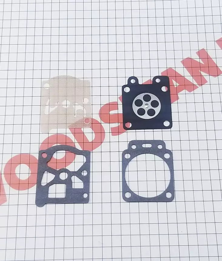 KAASUTINOSASARJA MS362,MS391 WTE - Kalvosarjat ja kaasuttimen korjaussarjat - 11400071004 - 1