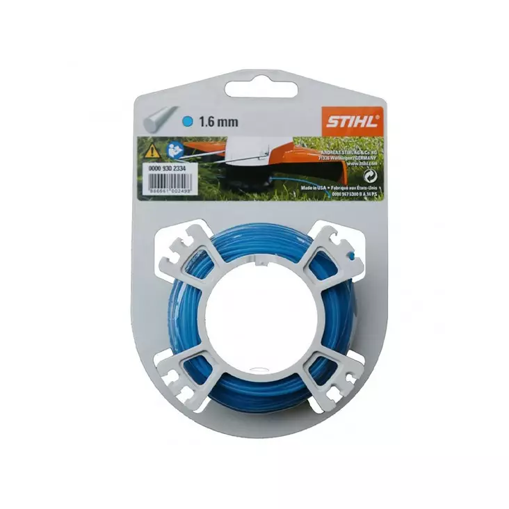 Stihl trimmerin siima 1,6mm X 19 m - Siimat siimapäihin - 00009302334 - 1