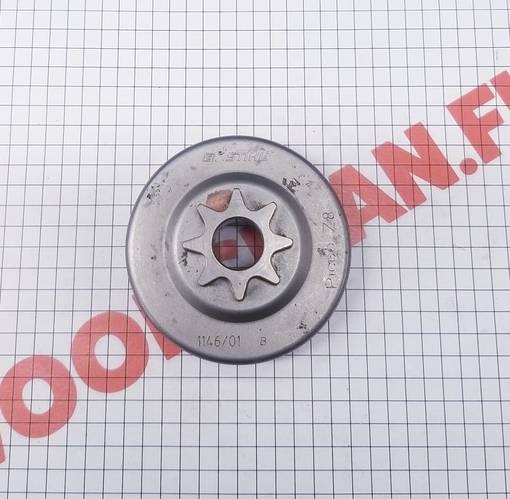 Vetopyörä 1/4"P 8h MS 150 C-E MS 151 C-E - Kytkinrummut, vetopyörät ja laakerit - 11466402004 - 1