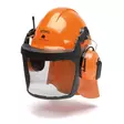 STIHL G3000 metsurinkypärä, radiolla - Suojakypärät visiirillä - 70018842305 - 1