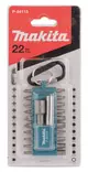 MAKITA RUUVIKÄRKISARJA 22-OSAA TORX/PH/PZ/KUUSIO 25MM, MAGNEETTIJATKO, MAGNEETTIHYLSY 8MM - Ruuvauskärjet ja hylsyt - P-84115 - 2