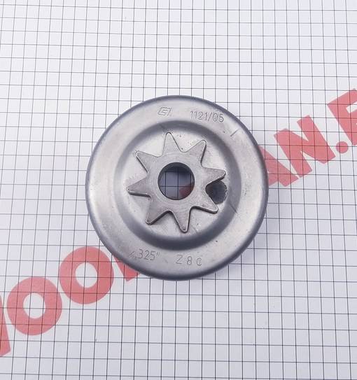 Vetopyörä .325" 8h 024, 026 MS 260 - Kytkinrummut, vetopyörät ja laakerit - 11216402005 - 1