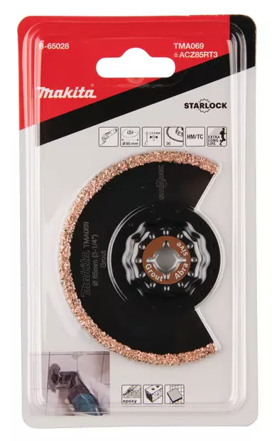 MAKITA KOVAMETALLITERÄ STARLOCK - Kulmahiomakoneen terät - B-65028 - 1
