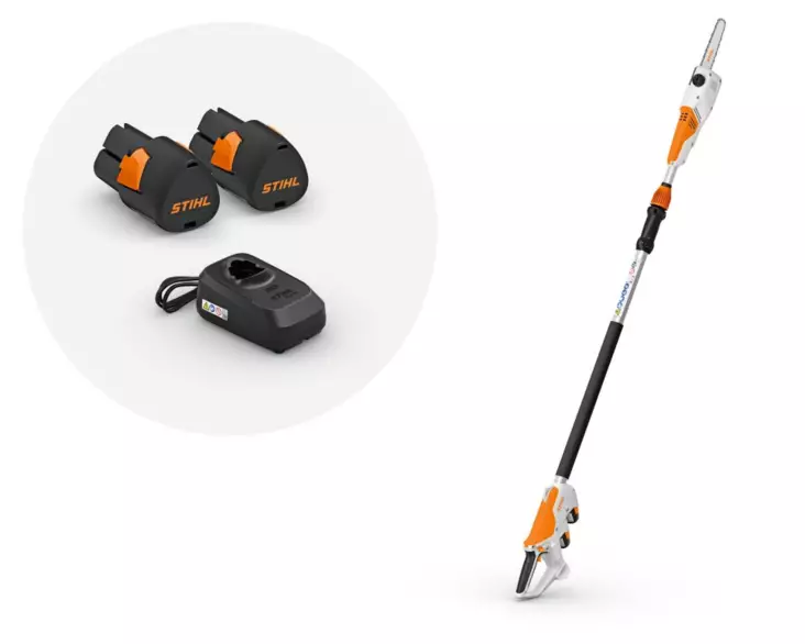 STIHL HTA 30 Teleskooppi oksasaha SET - STIHL AS akkukoneet - LA050116418 - 1