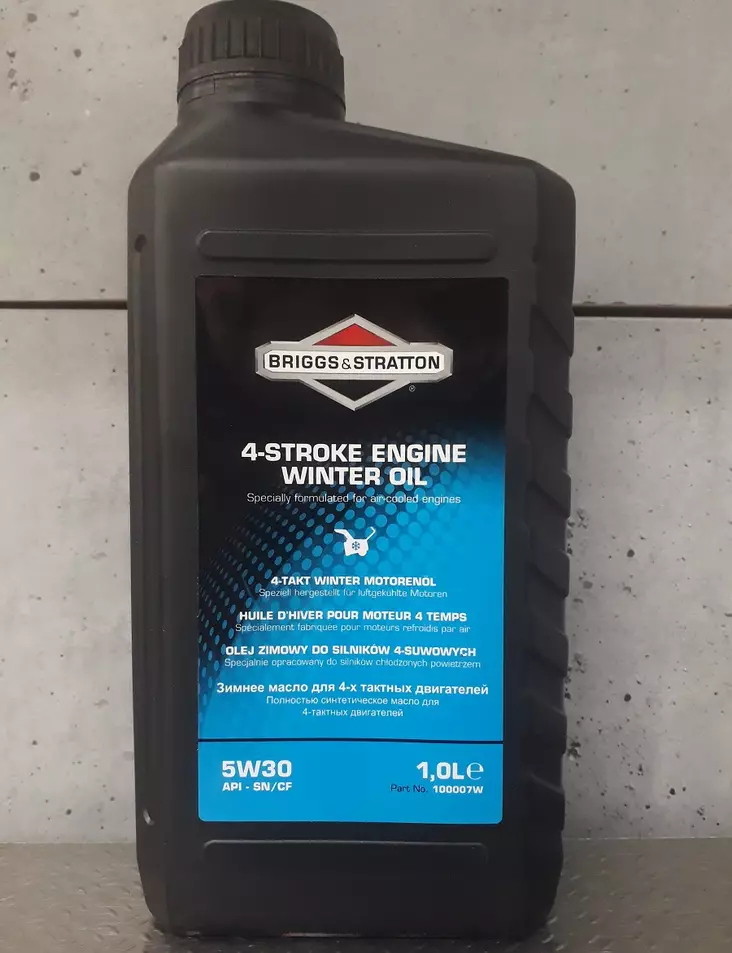 B&S talviöljy 4t 5w30 1L - Hydrauli- ja moottoriöljyt - 100007W - 1