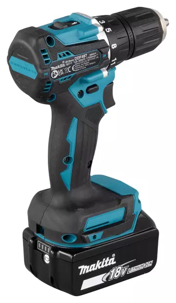 MAKITA DDF487Z PORAKONE 18V, HIILIHARJATON, 40/25NM, 1,6KG. RUNKOVERSIO - LXT 18V Koneet - DDF487Z - 2