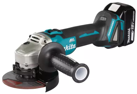 MAKITA DGA506Z KULMAHIOMAKONE 125MM JARRULLA 18V, HIILIHARJATON. RUNKOVERSIO - LXT 18V Koneet - DGA506Z - 1
