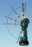 MAKITA DBS180Z NAUHAHIOMAKONE 18V HIILIHARJATON, 9X533MM, 300-1.700 M/MIN, 1,8KG. R - LXT 18V Koneet - DBS180Z - 5