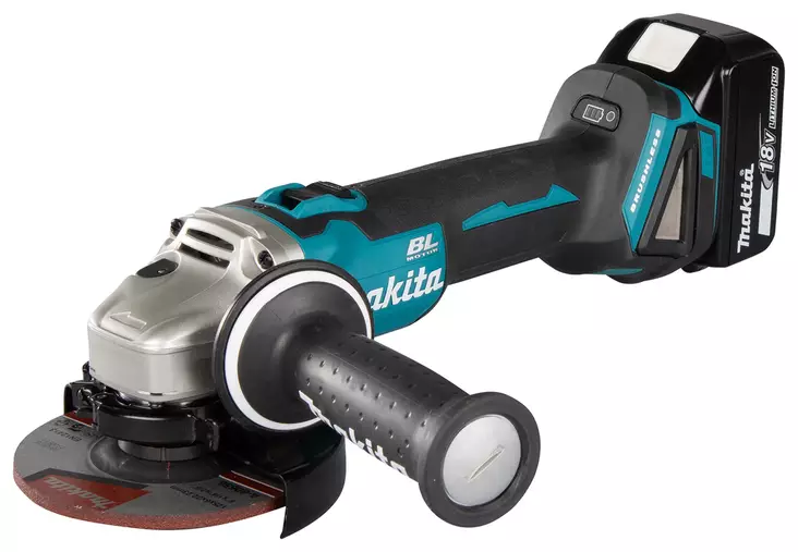 MAKITA DGA504Z KULMAHIOMAKONE 125MM 18V, HIILIHARJATON. RUNKOVERSIO - LXT 18V Koneet - DGA504Z - 1