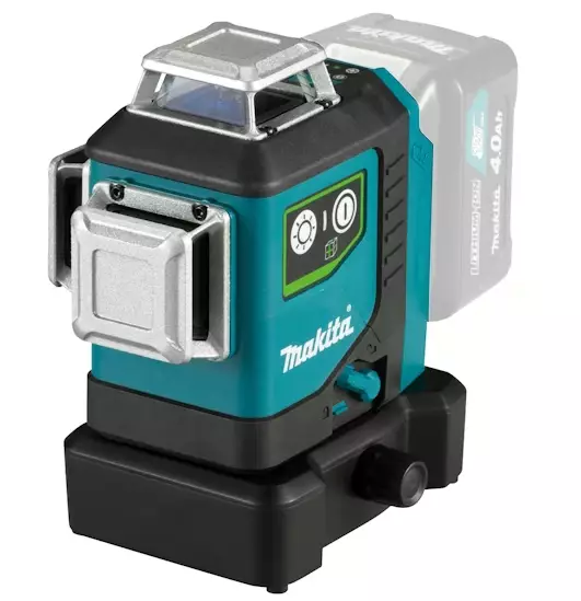 MAKITA SK700GDZ LINJALASER CXT. VIHREÄ 360° VAAKA- JA KAKSI PYSTYLASERIA RISTIIN. ± - CXT Koneet - SK700GDZ - 1